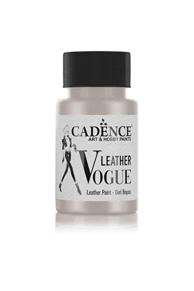 Cadence Leather Vogue Deri Boyası Metalik Lvm-07 Gümüş 50 ml