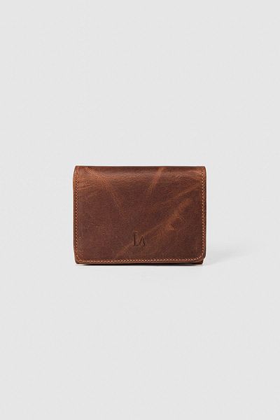 La La'Graccio Paris Мъжки портфейл La'graccio Paris от естествена кожа Crazy Tan