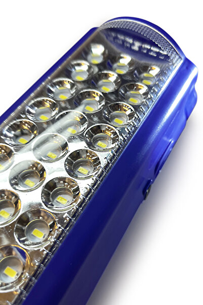 SULED Kamp Lambası Usb Şarjlı 6v Akülü 80 Saat - 3gün Aydınlatma 24 Smd Led Işıldak Lamba 220v Şarj