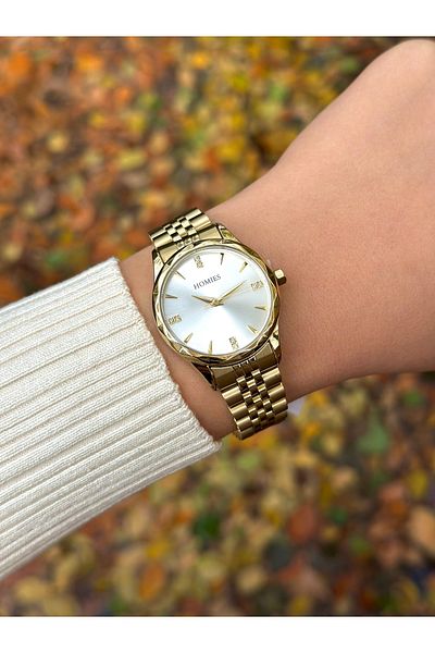 Homies Steel Band Women's Wristwatch 3 Atm Waterproof