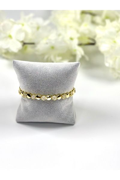 Store 316L Steel Honey Bettle Gold Tarnish Free Bracelet