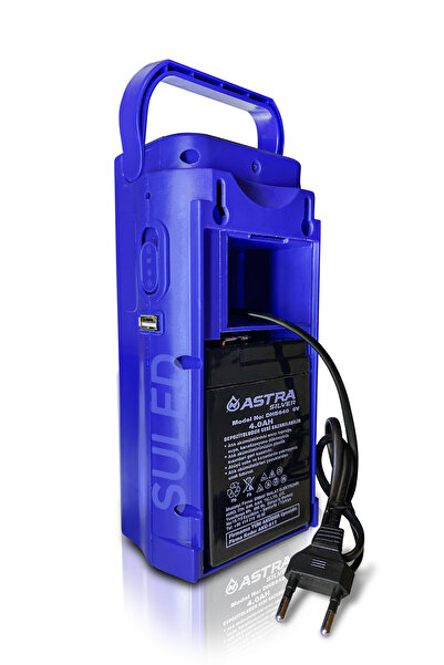 SULED Kamp Lambası Usb Şarjlı 6v Akülü 80 Saat - 3gün Aydınlatma 24 Smd Led Işıldak Lamba 220v Şarj