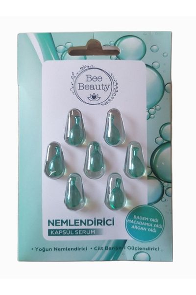 Bee Beauty Moisturizing Capsule Serum 7 Days Curing Almond Oil Macadamia Oil Argan Oil Collagen Mask