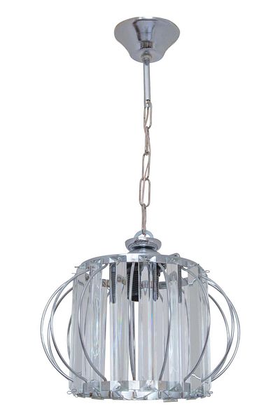 D-light Large Chandelier - Dove Chrome Zarifik