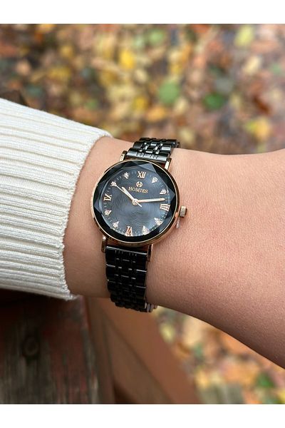 Homies Stainless Steel Band 3 Atm Waterproof Women's Wristwatch