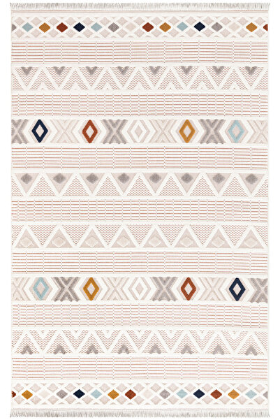 İpek Duru Halı Risby 1805A Dekoratif Saçaklı Halı