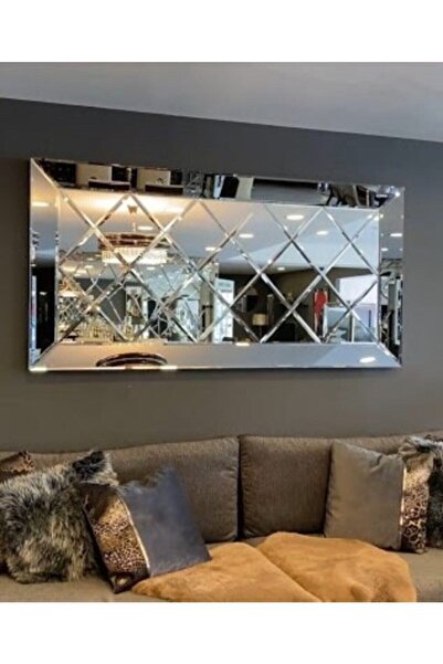 Gençtürk Luxury Aynalı Dekoratif Çerçeve Füme 80x180