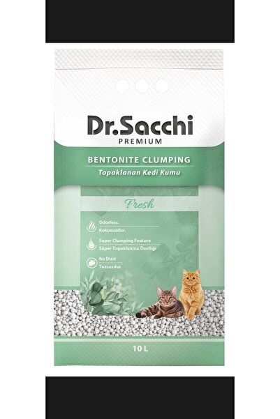 Dr. Sacchi Dr.sacchi Fresh Bentonit Kedi Kumu 10 Lt- 2 Adet