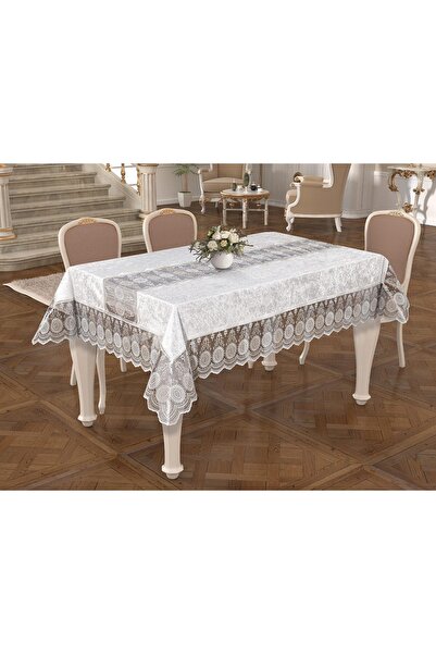 Adige Denef Kadife Masa Örtüsü – 160x220 Cm – Leke Tutmaz Dertsiz – Ipeksi Pa...