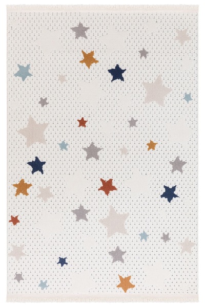 İpek Duru Halı Risby Kids 1807A Çocuk Halısı Saçaklı