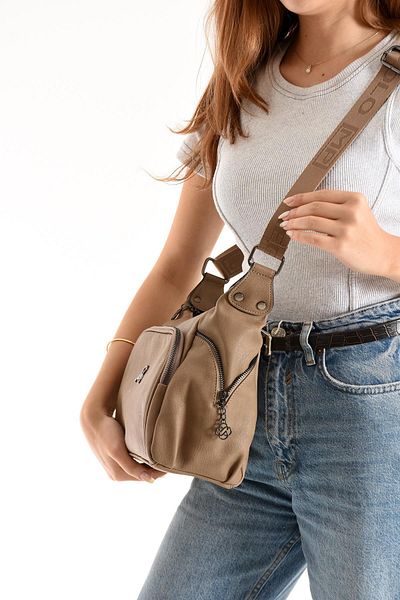 H&D COLLECTİON Piele moale, cu 5 compartimente, model poștaș multi-util, cu curea lungă, geantă de umăr și crossbody 706