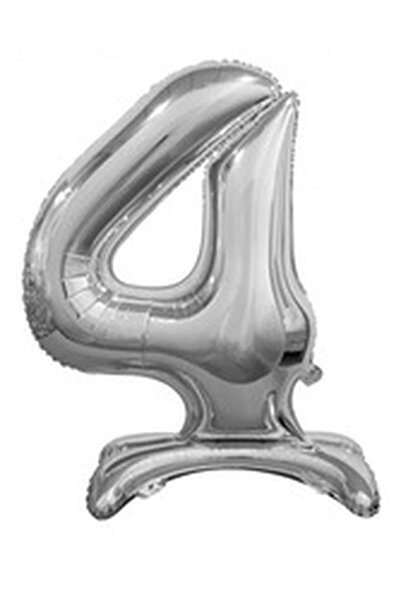 DÜVENCİ TİCARET Figurină din folie cu picioare de culoare argintie