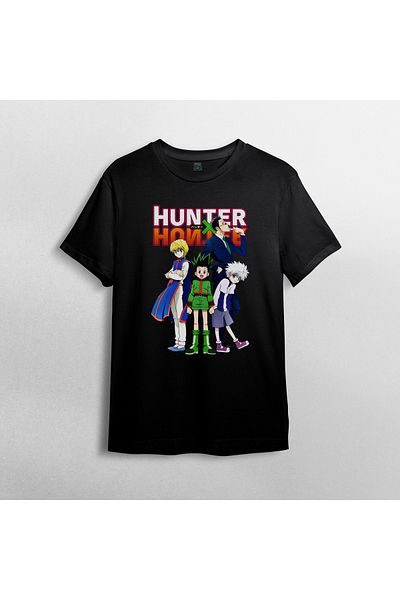 Pixxa Μπλουζάκι Hunter X Hunter Crew Neck 100% βαμβακερό - Μοντέλο 1