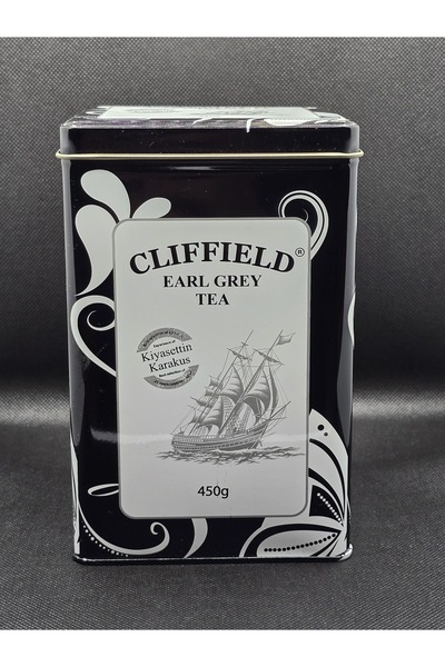 Cliffield Tea cliffield earl grey tea metal kutu 450 gr.