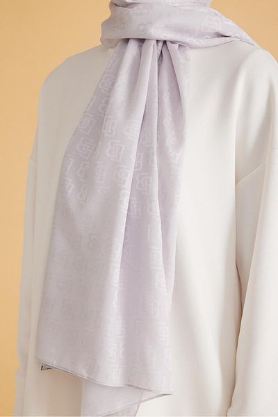 Belli Şal cu monogramă proaspătă S00oa0444402-81