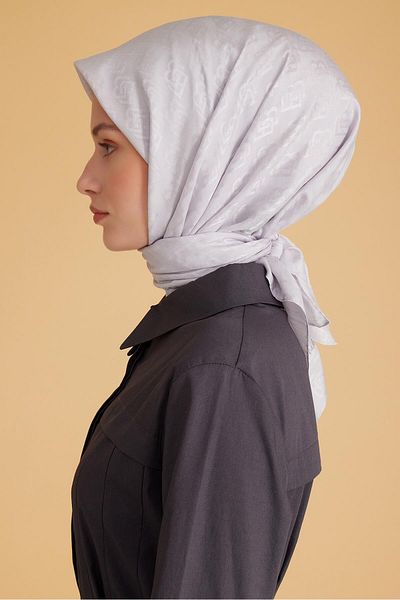 Belli Eșarfă cu monogramă proaspătă E00oa0444058-81