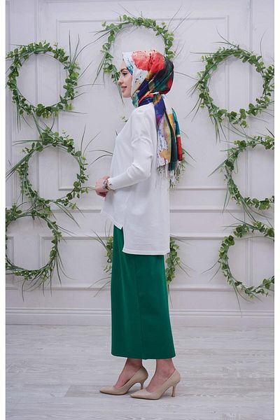 Invee Ecru Invee Tunic 5879