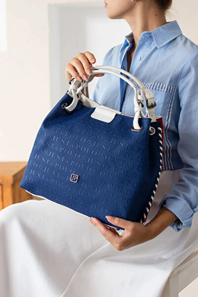 Just Polo Women's 3-Compartment Adjustable Long Strap Hand and Shoulder Bag R...