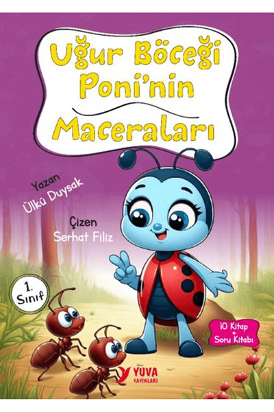 Yuva Yayınları Uğur Böceği Poni'nin Maceraları (10 Kitap) / Ülkü Duysak / Yuva Yayınları / 9789755177557