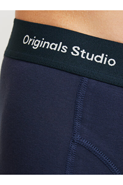 Jack & Jones Jack Jones Jacvesterbro Solid Trunks 3 Πακέτο Noos Ανδρικά Navy Boxers 12272945 -04