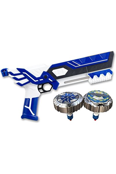 Silverlit Dual Shot Blaster Toy Weapons | Spinning Top with Multi-Coloured Design | One Size