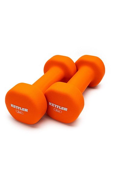 KETTLER Neoprene Dumbbell Coated | Non-slip Grip | German Technology | Ideal For Men & Women