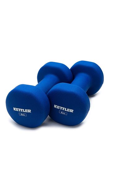 KETTLER Neoprene Dumbbell Coated | Non-slip Grip | German Technology | Ideal For Men & Women