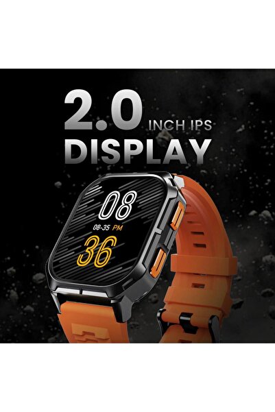 HiFuture Ultra3 Akıllı Saat 2.01 Inç Tft Ekran Sağlık Ve Spor Takipli Bluetooth Arama Siyah