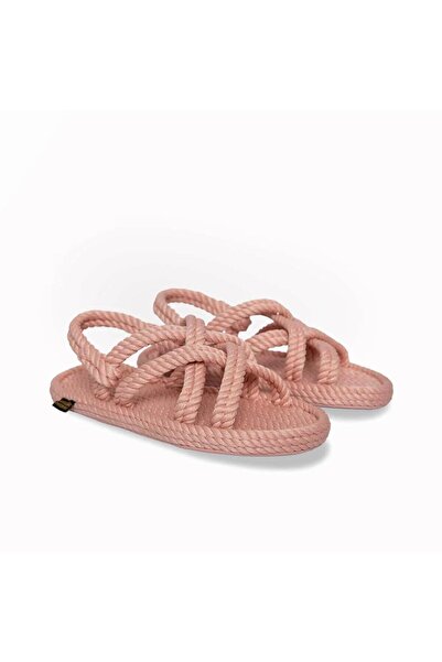 Nomadic Republic Bodrum Rubber Sole Women's Rope Sandals - Pink
