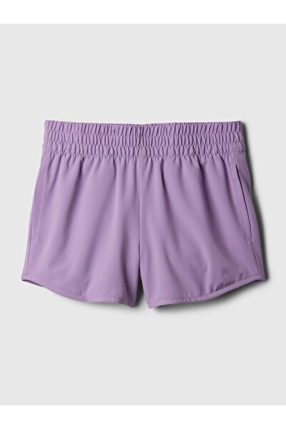 GAP Kız Çocuk Lila Astarlı Running Şort