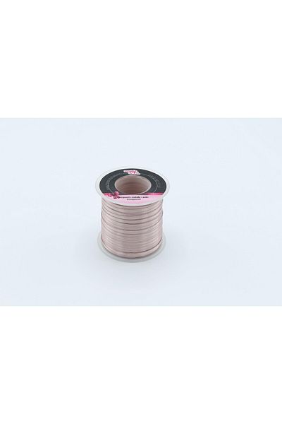 öz-iş 3.5mm Rose Satin Ribbon - Powder