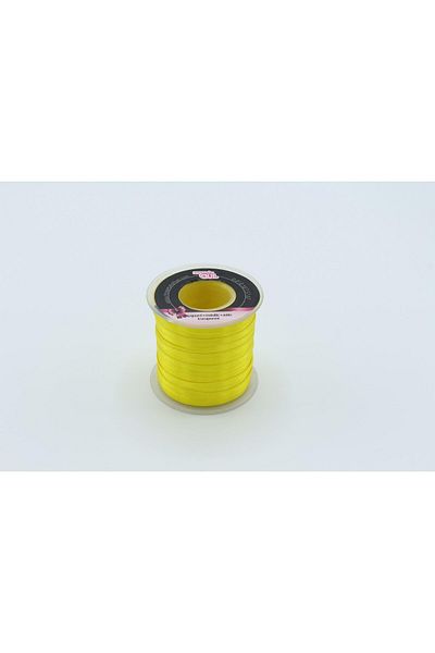 öz-iş Yellow Satin Rose Ribbon - 3.5mm