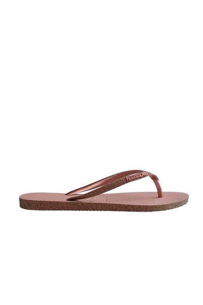 Havaianas Slim Sparkle Ii Slippers - Dusty Rose