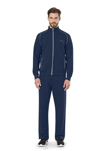 Pierre Cardin Cotton Straight Leg Tracksuit Set - 2 Thread, Zip Collar Q7.U.0O.K5.K.A5.P.C