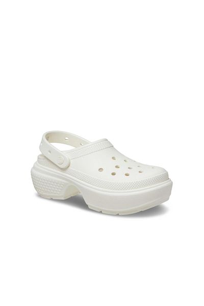 Crocs شبشب نسائي Stomp Clog - أبيض