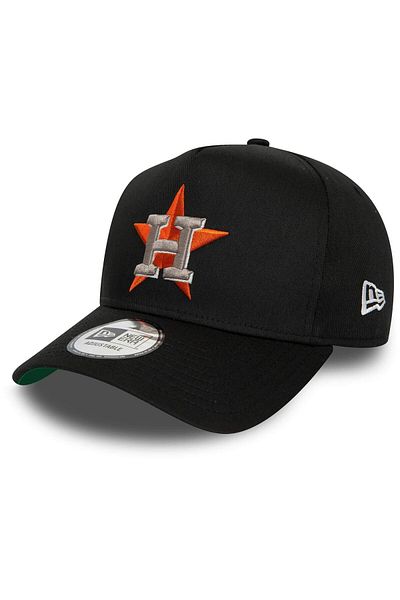 NEW ERA Шапка Houston Astros 9forty Ef - Черна нашивка