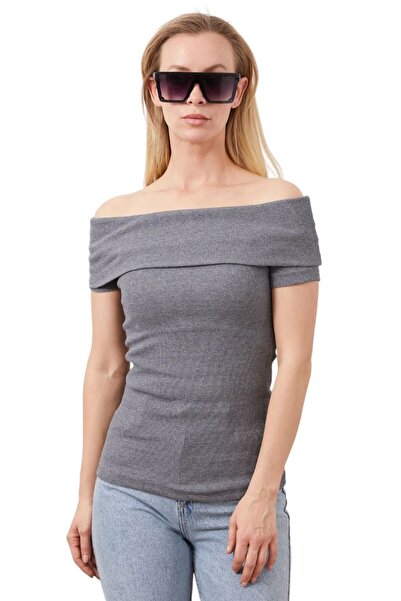 ysrozrgyim Modonna Collar Short Sleeve Blouse