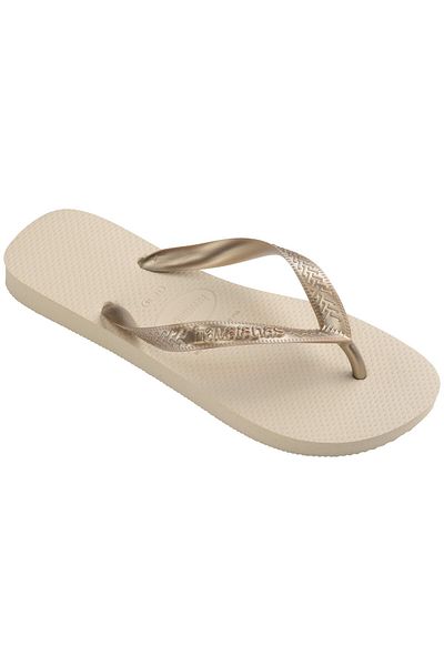 Havaianas Παντόφλες Tiras Senses σε μπεζ χρώμα