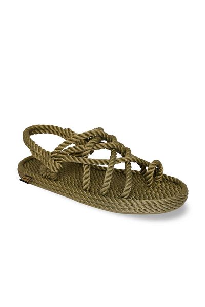 Nomadic Republic Nomadic Rubber Sole Women's Rope Sandals Khaki