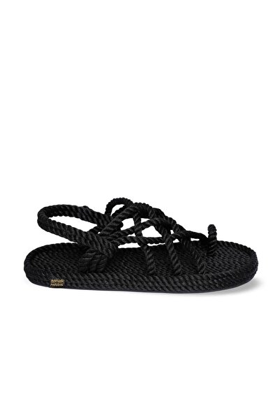 Nomadic Republic Women's Black Nomadic Rubber Sole Sandals