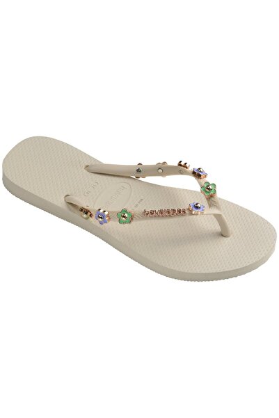 Havaianas Bej Slim Fit Terlik - Стильний дизайн