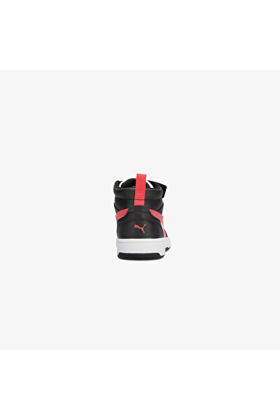 Puma Rebound V6 Mid Ac+ Ps Çocuk Siyah Spor Ayakkabı