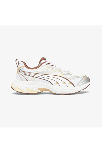 Puma Morphic Unisex Beyaz Kahverengi Spor Ayakkabı