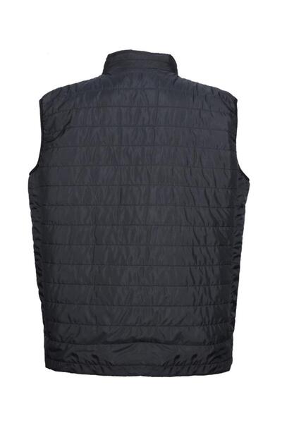 Sanalbolluk Oversize Fabric Vest Black Color