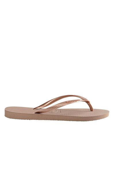 Havaianas Rose Gold Slim Slippers