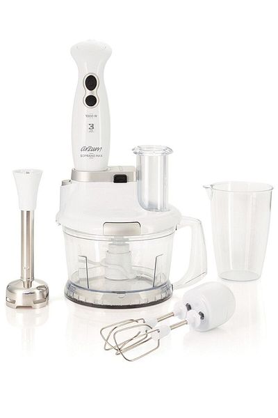 Arzum Ar1004 Soprano Max Multi White 1000 W Mixer-Set