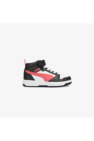 Puma Rebound V6 Mid Ac+ Ps Çocuk Siyah Spor Ayakkabı