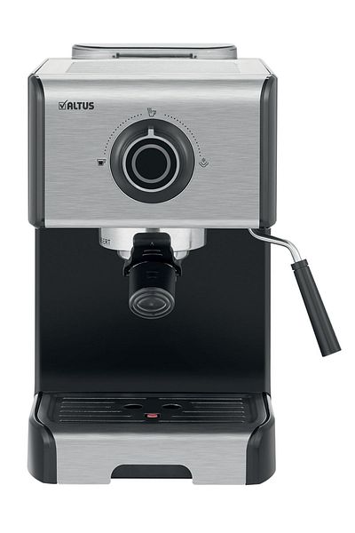 Altus Al 4933 Es Espresso Machine, Milk Frothing, Cup Heating, 15 Bar, 1200W, 1.2 L
