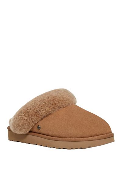 UGG W Classic Slipper II Furry vnitřní pantofle