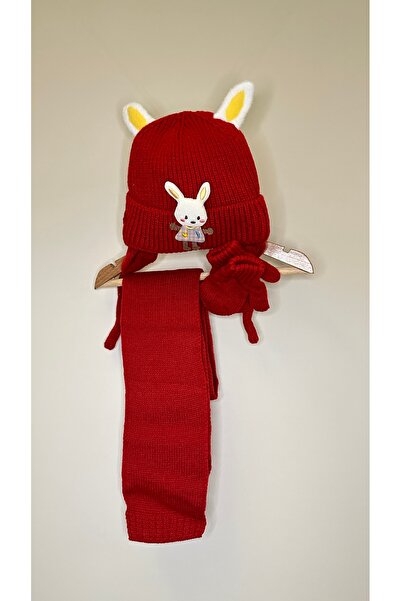 Lorasina Baby Set of 3 Scarf, Gloves and Beanie